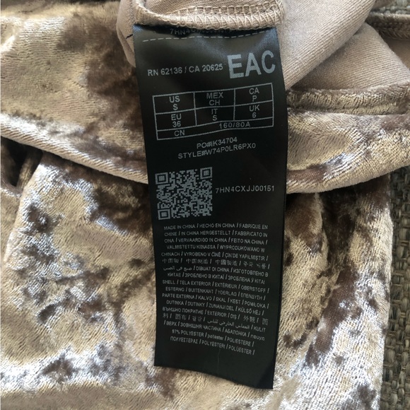 GUESS ONE SHOULDER CRUSHED VELVET MUTED GREY-ISH GREEN THONG BODYSUIT SIZE SMALL - Picture 6 of 11